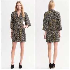 Banana Republic Issa London Zebra Kimono Dress